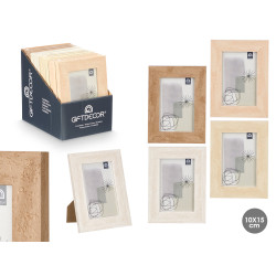 PHOTO FRAME STONE EFFECT 10X15 ASSORTED 4