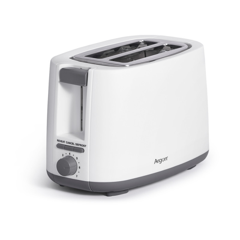 DOUBLE TOASTER MATT WHITE 750W