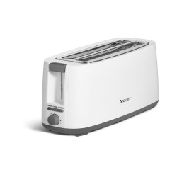 TOSTADORA DOBLE LARGA BLANCO MATE 1400W