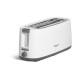 TOSTADORA DOBLE LARGA BLANCO MATE 1400W
