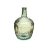 GARRAFA VIDRO DECORATIVA RISCAS 4L VERDE