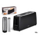 TOSTADORA SIMPLE LARGA NEGRO MATE 900W