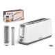 GRILLE-PAIN LONG 1 FENTE BLANC MAT 900W