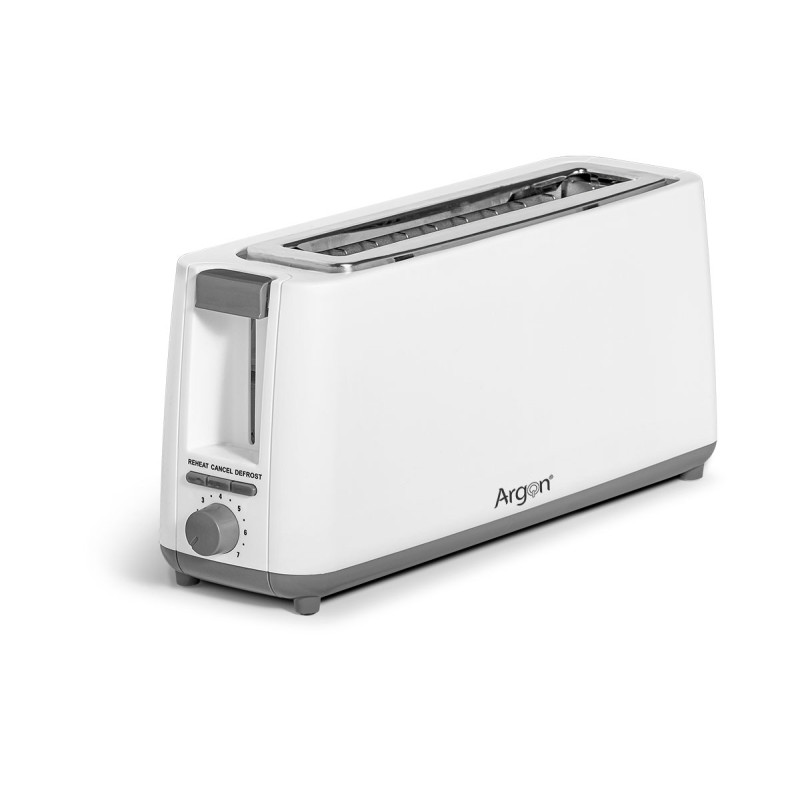TOSTADORA SIMPLE LARGA BLANCO MATE 900W
