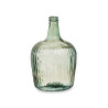 GARRAFA VIDRO DECORATIVA RISCAS 8L CHAMPAGNE