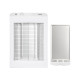 FLAT WHITE RECTANGULAR TOASTER 600W