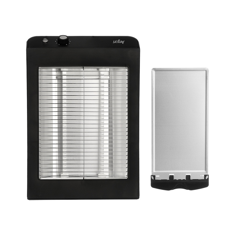 TOSTADOR PLANO NEGRO 600W RECTANGULAR