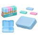 LANCHEIRA DUPLA PLASTICO SORT 3 COR