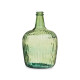 GARRAFA VIDRO DECORATIVA RISCAS 8L VERDE