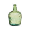 GARRAFA VIDRO DECORATIVA RISCAS 8L VERDE