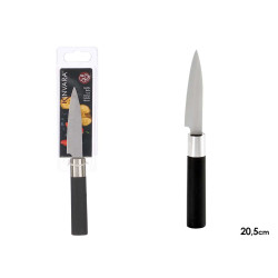 CUCHILLO PELADOR ACERO MANGO NEGRO