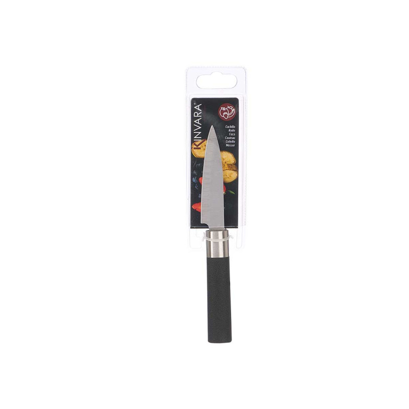 PEELER KNIFE STEEL BLACK GRIP