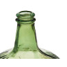 GARRAFA VIDRO DECORATIVA RISCAS 8L VERDE