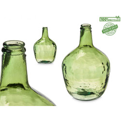 BOTTIGLIA DECORATIVA VETRO LISCIO 4L VERDE