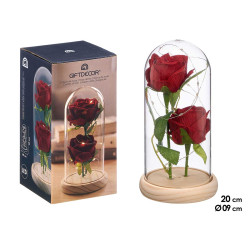 DOME 2 ROSE LED ROSSE