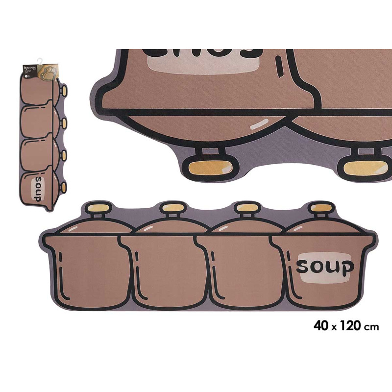 TAPIS CUISINE SOUPE GRAND