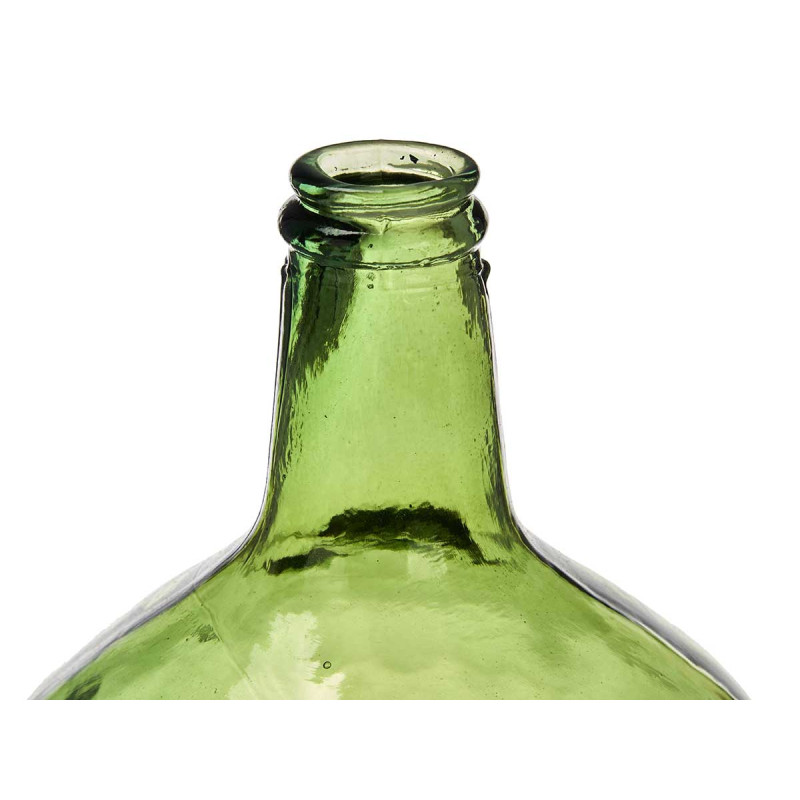BOTTIGLIA DECORATIVA VETRO LISCIO 4L VERDE