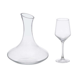SET DECANTER 1,9L 4 COPPE 510ML