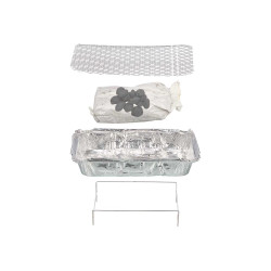 BARBACOA DESECHABLE 30,5X23X5CM