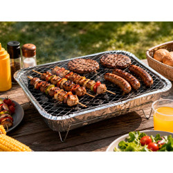 BARBECUE JETABLE 30,5X23X5CM