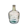DECORATIVE SMOOTH GLASS BOTTLE 8L CHAMPAGNE