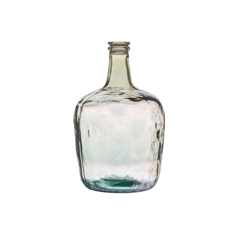 BOTTIGLIA DECORATIVA VETRO LISCIO 8L CHAMPAGNE