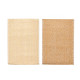 DESSOUS PLAT RECTANGULAIRE ASSORTI 2 COULEURS