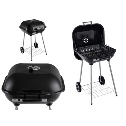 SQUARE BARBECUE LID WHEELS