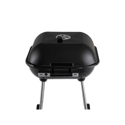 BARBECUE QUADRATA COPERCHIO RUOTE