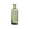 DECORATIVE GLASS BOTTLE STAMP 35CM CHAMPAGNE