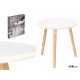 MESA AUXILIAR 40CM LED BLANCA