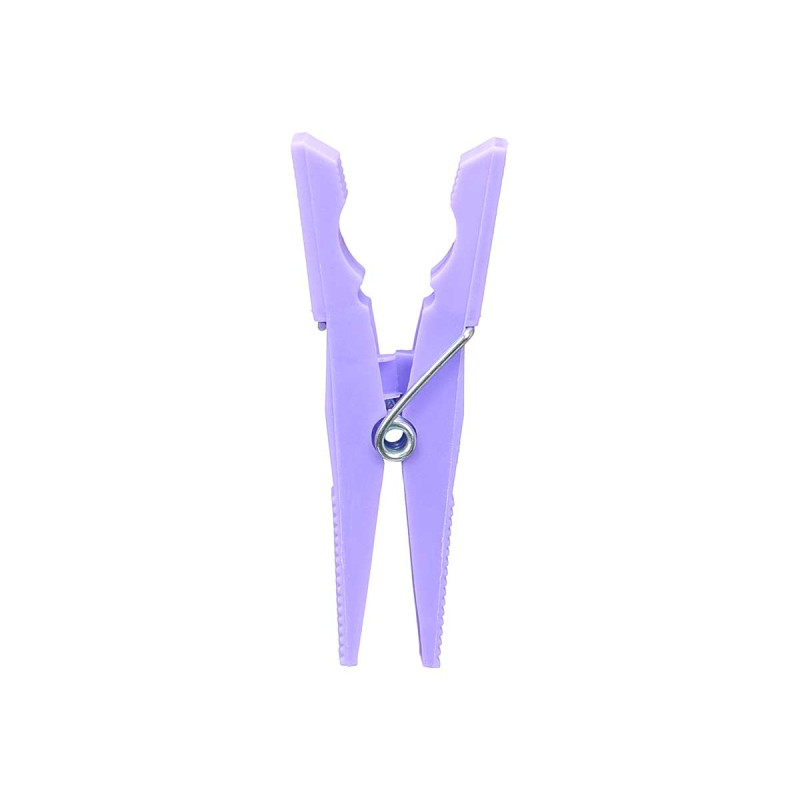 SET 24 PINZAS COL PASTEL 7,5CM