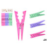 SET 24 CLOTHES PINS PASTEL COLOR 10CM