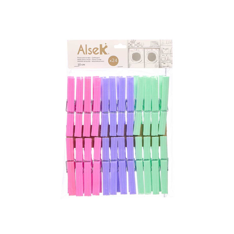 SET 24 MOLLETTE COL PASTELLO 10CM