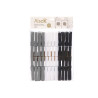 ENSEMBLE 24 PINCES COULEURS NEUTRES 10CM