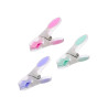 ENSEMBLE 24 PINCES SILICONE COULEUR PASTEL 8CM