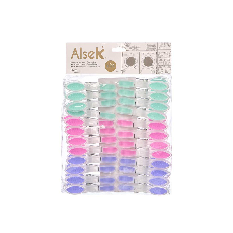 SET 24 MOLLETTE COL PASTELLO 8CM