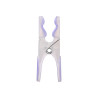 ENSEMBLE 24 PINCES SILICONE COULEUR PASTEL 8CM