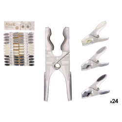 SET 24 MOLLETTE COLORE NEUTRO 8CM