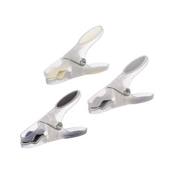 SET 24 MOLLETTE COLORE NEUTRO 8CM