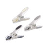 ENSEMBLE 24 PINCES SILICONE COULEURS NEUTRES 8CM
