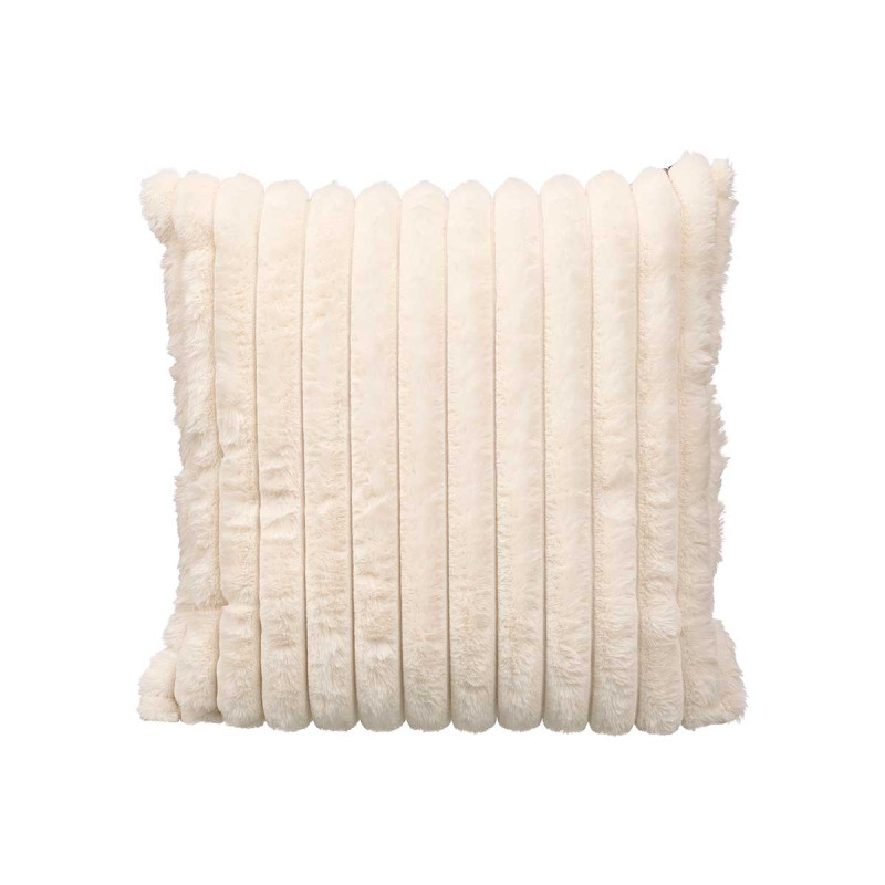 CUSCINO A RIGHE BIANCHE 45X45CM