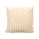 BEIGE STRIPED CUSHION 45X45CM