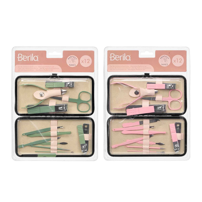 CONJUNTO MULHER CUIDADO UNHAS PEDICURA SORT 2 COR