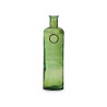 BOTELLA DECORATIVA VIDRIO STAMP 45CM VERDE