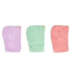 ASCIUGAMANO CAPELLI ASS 3 COL