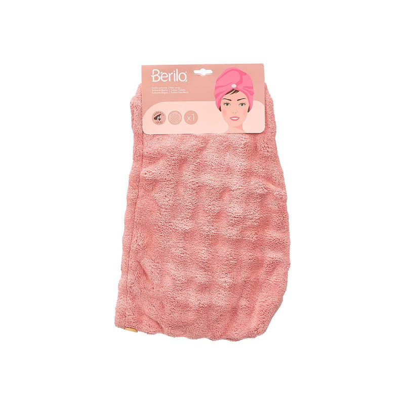 SERVIETTE CHEVEUX ASSORT 3 COUL