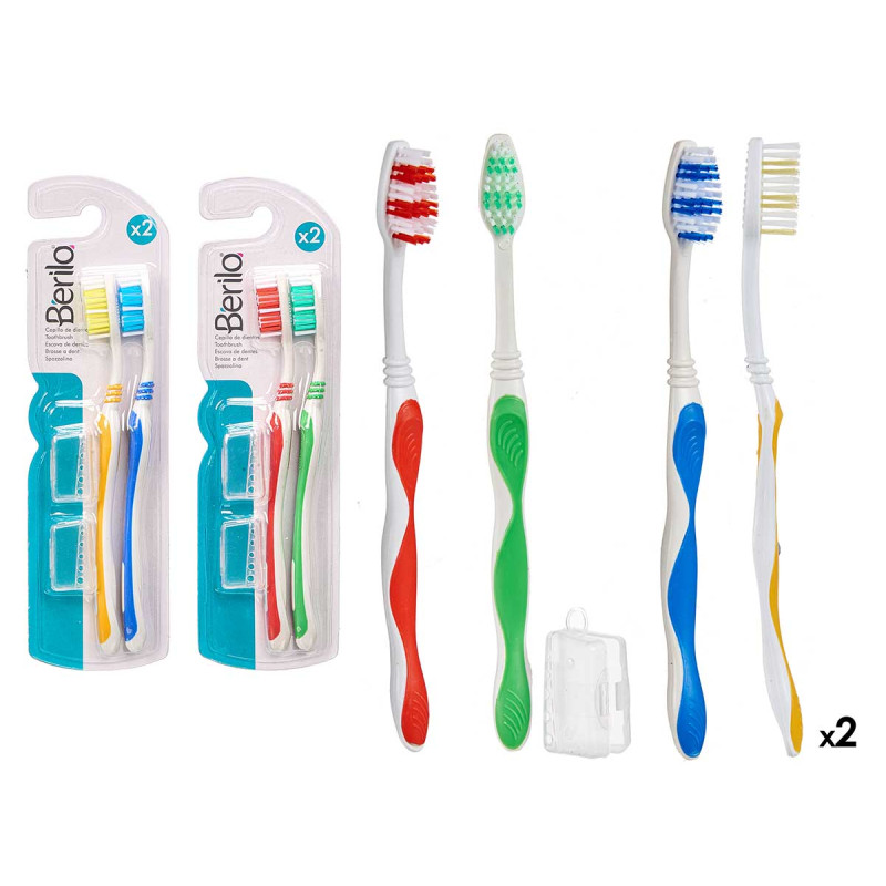 SET 2 CEPILLOS DIENTES FUNDA
