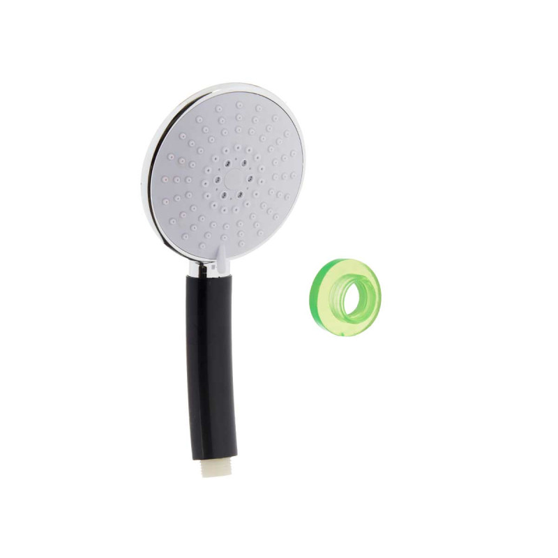 EROGATORE DOCCIA NERO GRANDE C/3 FUNZIONI