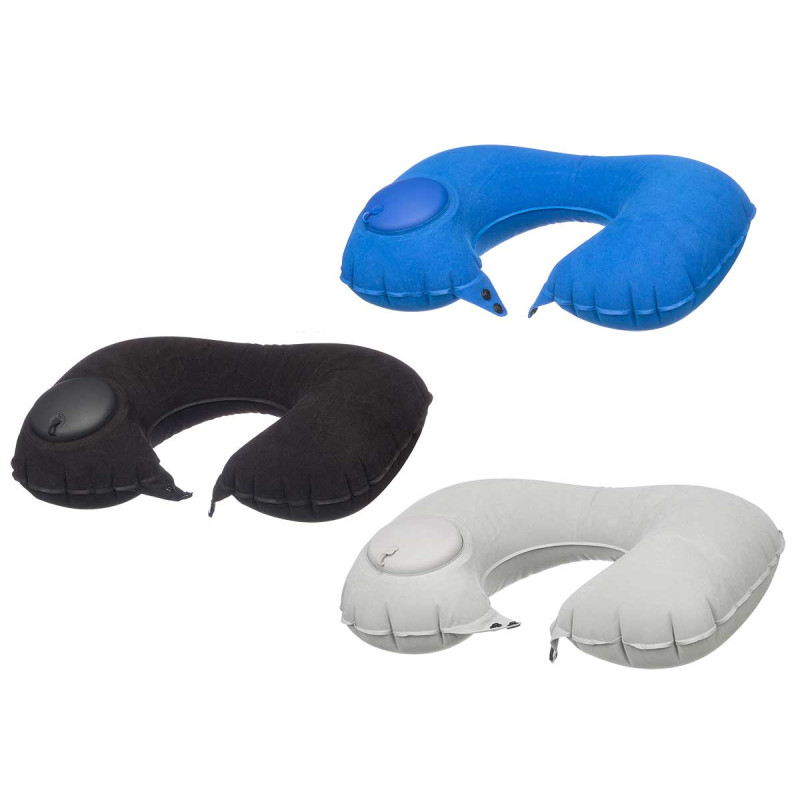 ALMOFADA PESCOCO AUTO-INFLAVEL SORT 3 COR